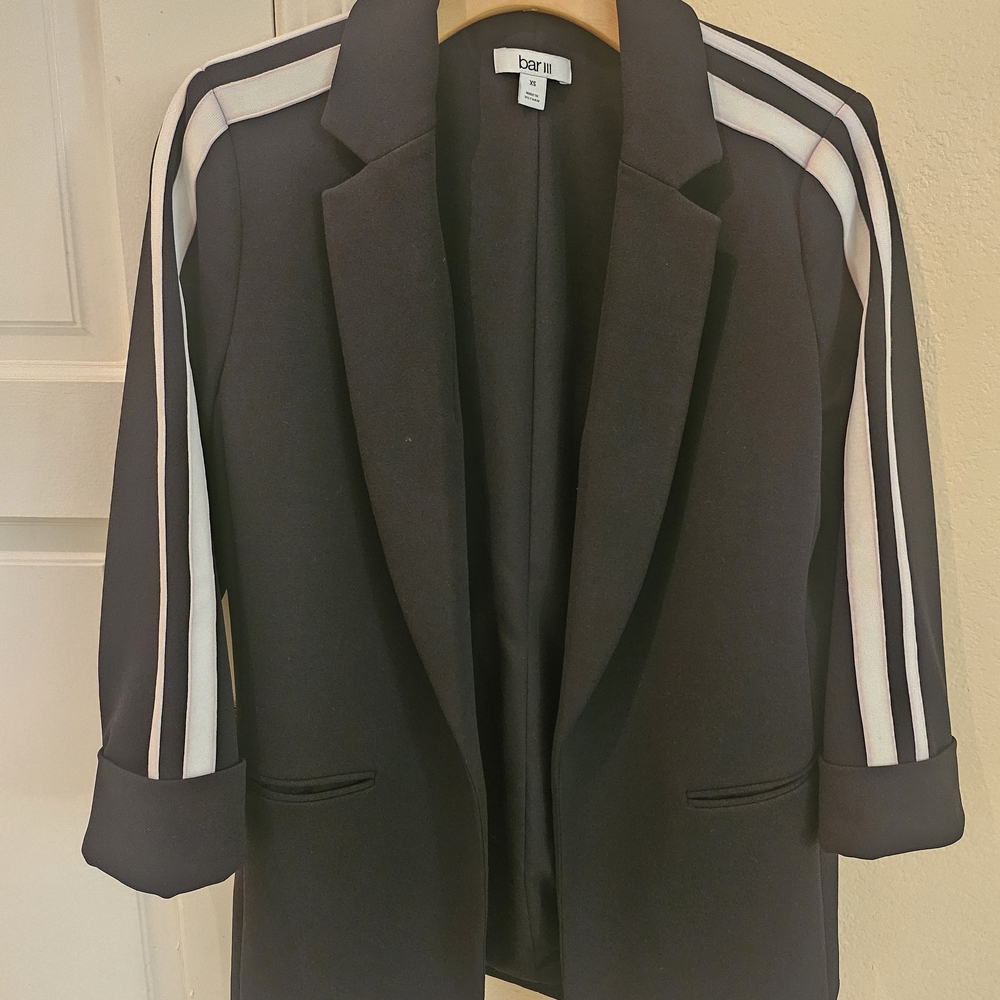 Black and White Women's Blazer